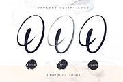 Opulent Font + SVG, a Script Font by Sam Parrett (Thumbnail 5 of 11)