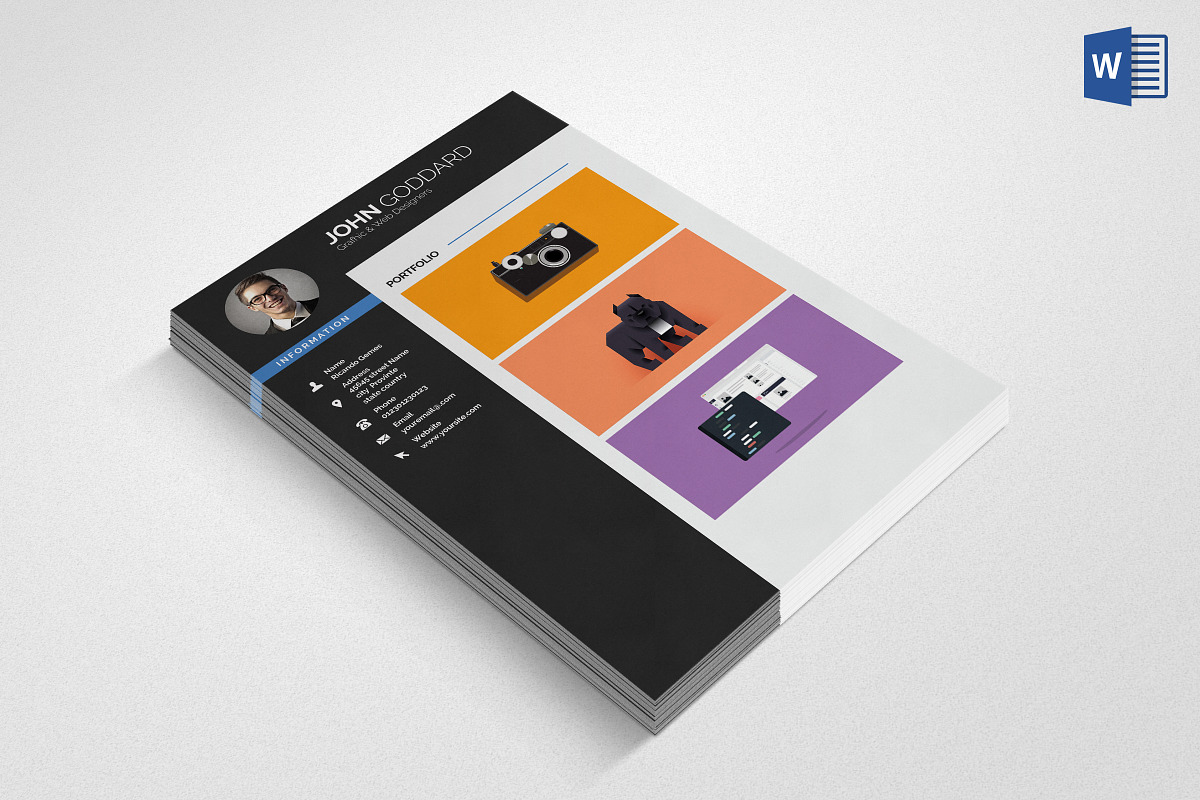 The Resume / CV, a Resume Template by graphicforest (Photo 6 of 7)