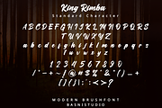 King Rimba Modern Brush Font, a Handwritten Font by Basnistudio (Thumbnail 7 of 7)
