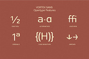 Vortex Sans, a Sans Serif Font by syabab studio (Thumbnail 19 of 20)