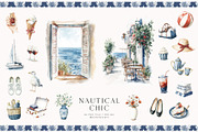 Nautical Chic Collection, a Decorative Illustration by PeDe Designs (Thumbnail 6 of 29)