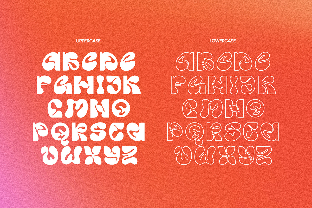 Geism - Solid & Outline, a Font by Matsero (Photo 8 of 10)