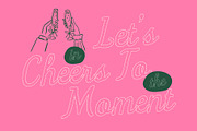 CS Dainty Dashed, a Script Font by Craft Supply Co. (Thumbnail 2 of 8)