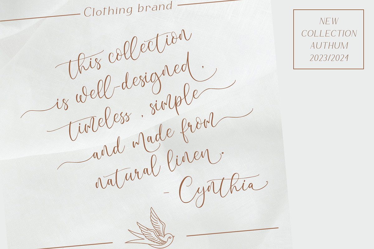 Tabasco, a Handwritten Font by Alexander Tiunov (Photo 6 of 11)
