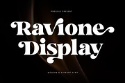 Ravione Display, a Serif Font by Typehill (Thumbnail 1 of 11)