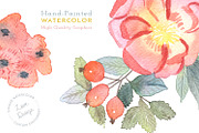 Floral Watercolor Wedding Suite, an Invitation Template by Love Design (Thumbnail 11 of 11)