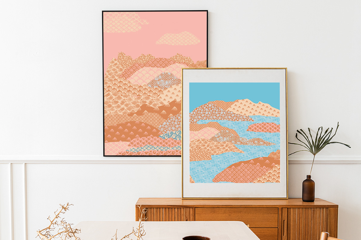 Abstract Japanese Landscape Creator, an Object Graphic by Julie&Taily (Photo 21 of 23)