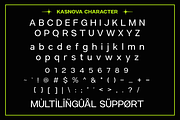 Kasnova - Sans Serif Family, a Sans Serif Font by RagamKata (Thumbnail 9 of 10)