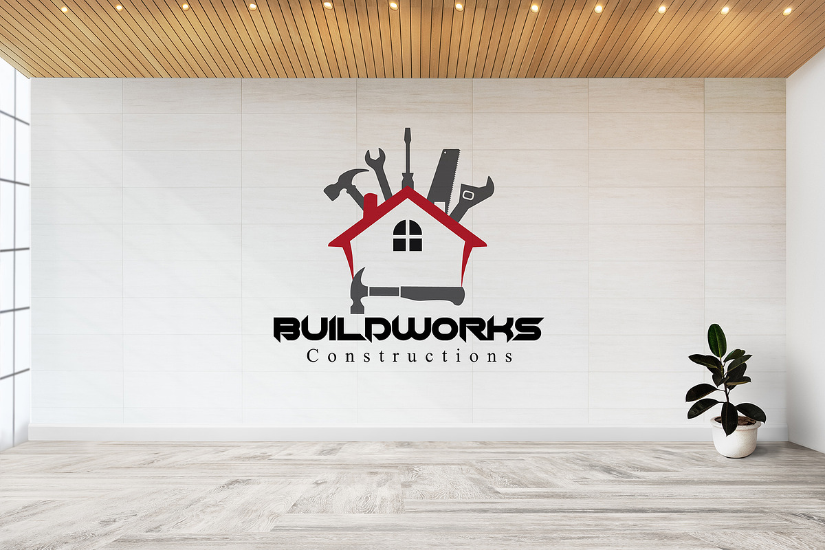 House Repair Logo Design, a Branding & Logo Template by YUDesignStore (Photo 6 of 7)