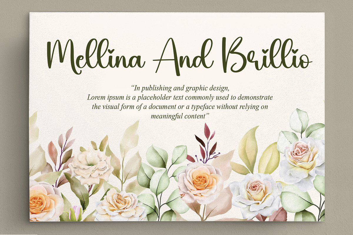 Bride | Script Font, a Script Font by Scratchones (Photo 7 of 8)