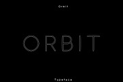 Orbit - Typeface, a Sans Serif Font by Chris Broderick (Thumbnail 6 of 6)