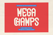 Mega Champs | Playful Display, a Handwritten Font by gracetype_studio (Thumbnail 1 of 12)