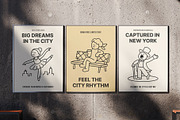130 New York Doodles Bundle, an Outline Icon by Prosymbols (Thumbnail 3 of 10)