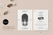 Elegant & Clean Wedding Invitation, a Templates & Theme by HeelsMakeDeals (Thumbnail 3 of 4)
