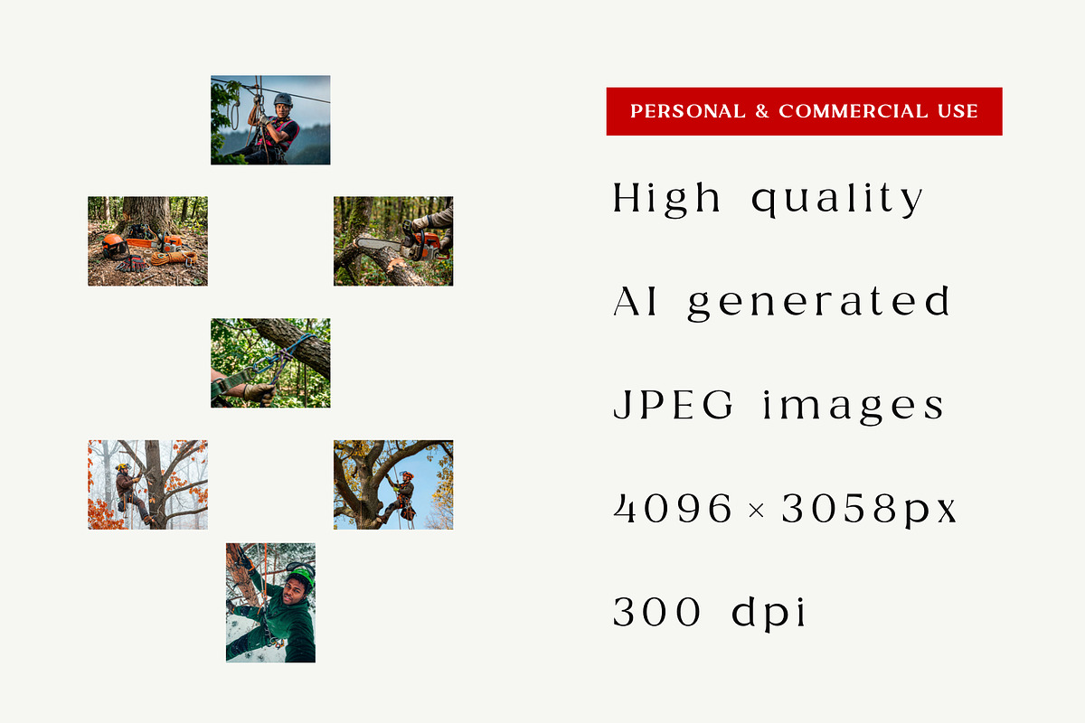Tree Pruning Photo Pack, Arborist Tr, an Industrial Photo by Nestud!o (Photo 2 of 4)