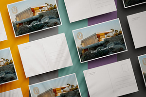 Correo Postcard Mockups