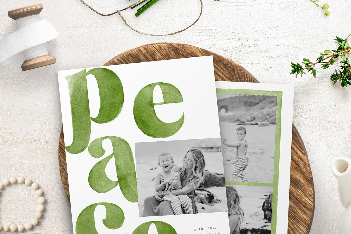 Christmas Card Templates 2022, a Card Template by 7th Avenue Designs (Photo 12 of 21)