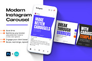 Modern Instagram Carousel, a Social Media Template by Tessa Jane Design (Thumbnail 1 of 6)