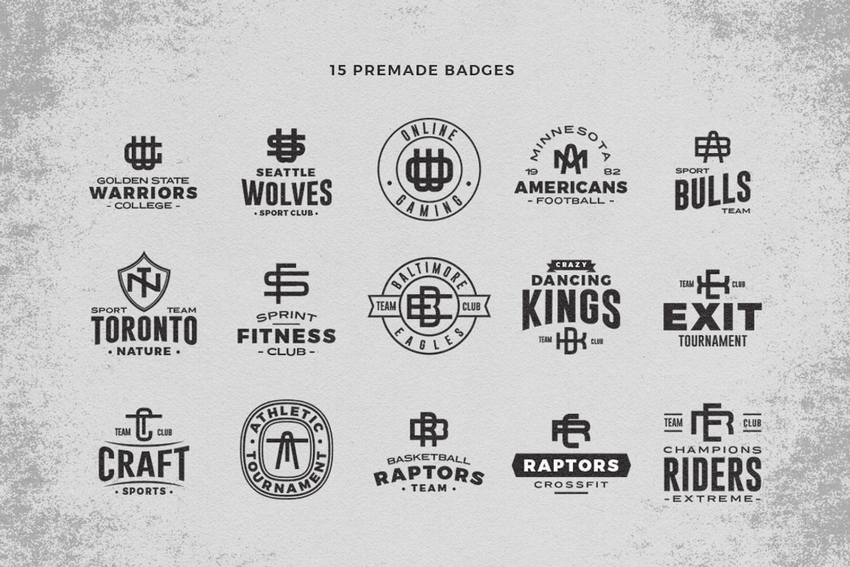 Monogram World Sport, a Font by Headfonts (Photo 11 of 12)