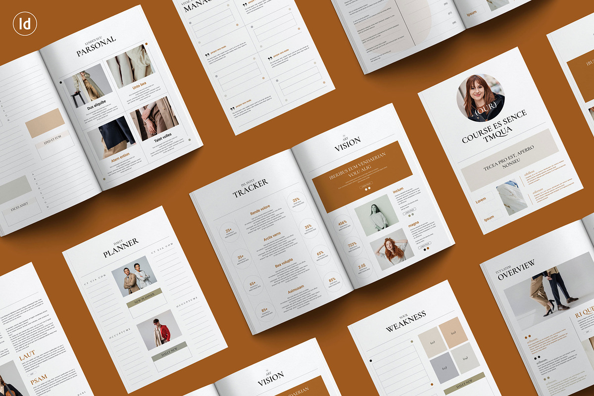 Work Book Brochure Template, a Brochure Template by PrintIdea (Photo 2 of 5)