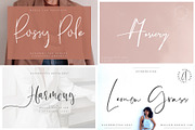 Modern Script Font Bundle, a Script Font by Creamy Script (Thumbnail 5 of 30)