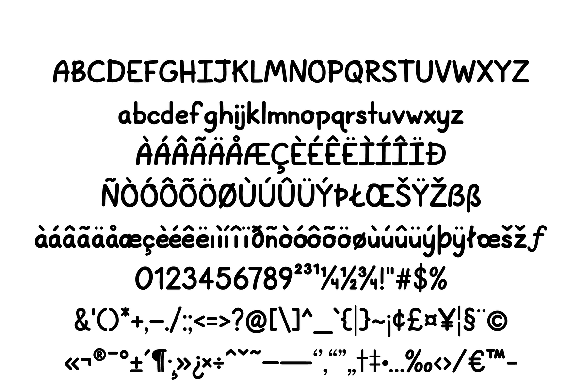 Notepad Font, a Handwritten Font by noonsun (Photo 6 of 6)