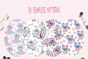 Kids Patterns & Alphabets - Animal, a Pattern Graphic by Pixavics (Thumbnail 6 of 11)