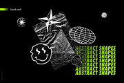 Abstract Shapes: 100 Design Elements, an Object Graphic by Samolevsky (Thumbnail 18 of 21)