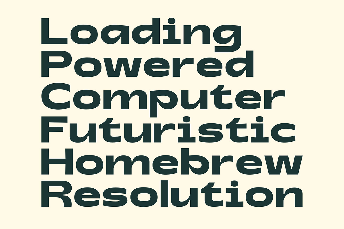 Gts Varine - Wide Display Font, a Sans Serif Font by Graptail (Photo 8 of 14)