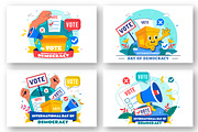 10 Day of Democracy Illustration, a Person Illustration by denayunebgt (Thumbnail 2 of 4)