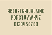 Recalium Stencil, a Sans Serif Font by 24Design Studios (Thumbnail 3 of 5)