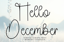 Hello December