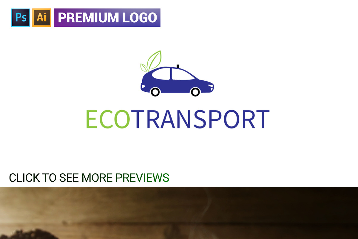 Green Eco Transport Logo, a Branding & Logo Template by Graphicspixel