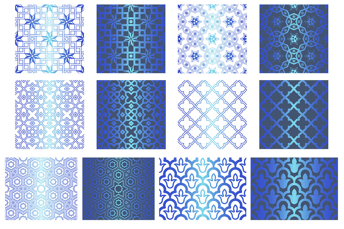 Moroccan Seamless Patterns, a Pattern Graphic by Artspace (Photo 4 of 5)