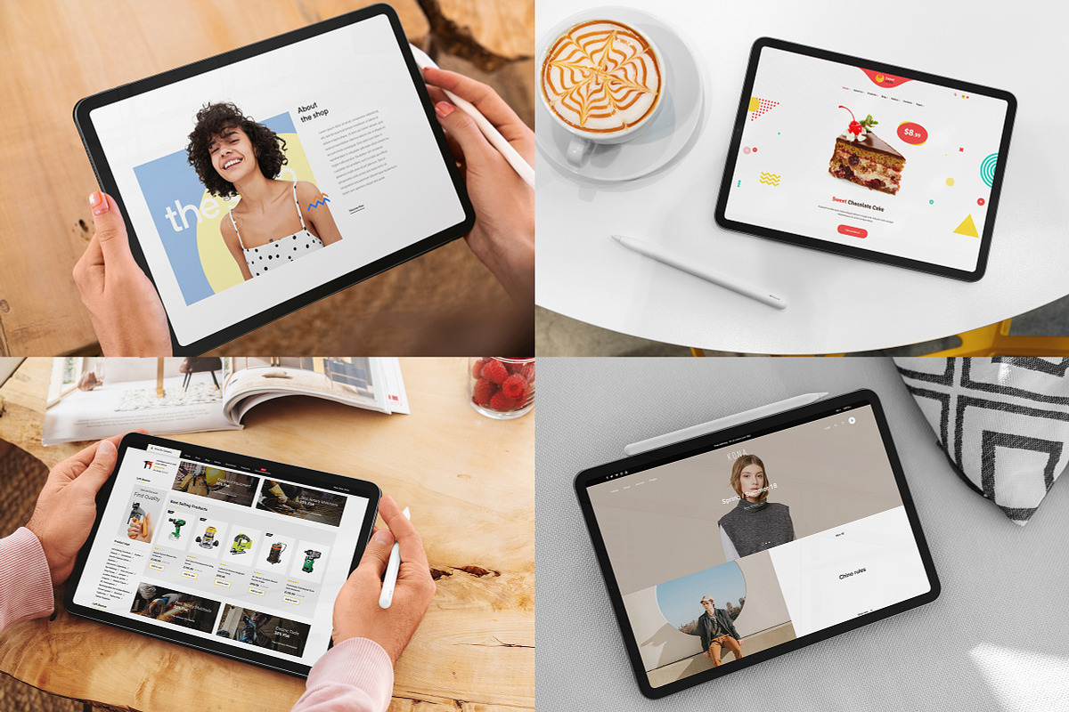 iPad Pro Responsive Mock-Up, an iPad Mockup by Dikarte.Store (Photo 9 of 10)