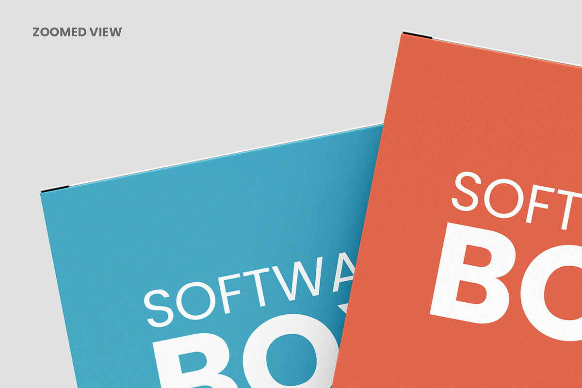 Software Box Mockup v.3 - 11 Views, a Packaging Mockup by Illusiongraphic (Photo 17 of 23)