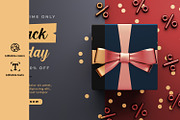 Black Friday Banner Design, a Marketing Template by TandemStock (Thumbnail 2 of 4)