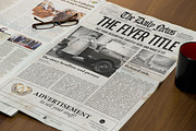 Newspaper Template InDesign, a Flyer Template by Newspaper Templates (Thumbnail 2 of 2)