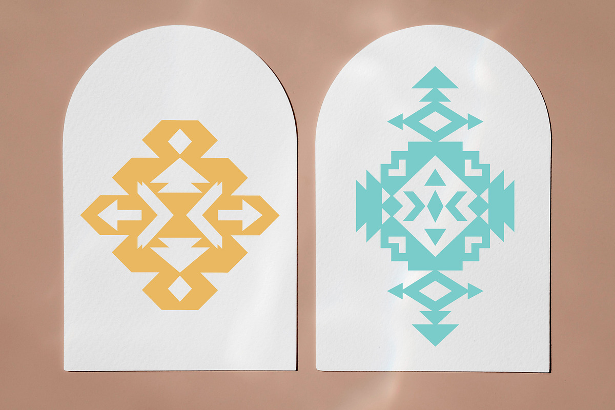 410 Southwestern Shapes Atelier +SVG, an Object Graphic by Katrinelly (Photo 2 of 14)