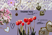 Messy Scrapbook: Spring Collage Kit, an Object Graphic by Anzhelika (Thumbnail 12 of 12)