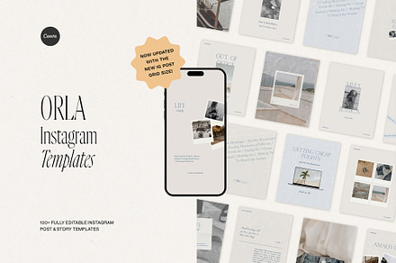 100+ Refined Instagram Templates