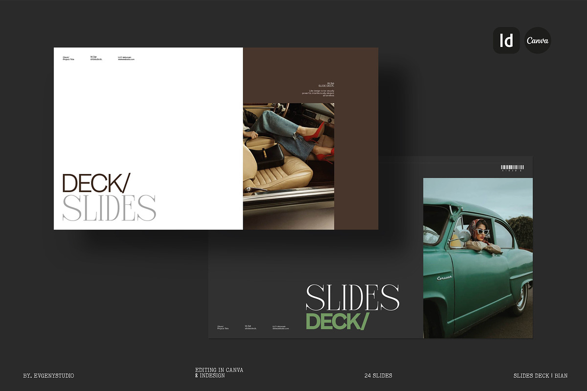 Bian Slides Deck Template, a Presentation Template by evgenystudio (Photo 1 of 10)
