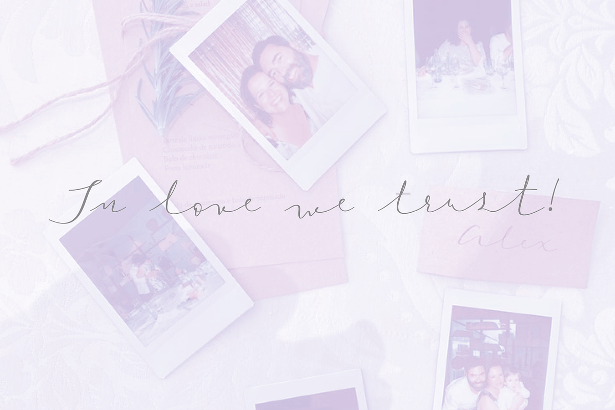 (44 fonts) Xanas Wedding Font Family, a Script Font by vectalex (Photo 2 of 8)