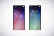 Smartphone Mock-Ups. Foldable screen, an iPhone Mockup by George Rod (Thumbnail 2 of 5)