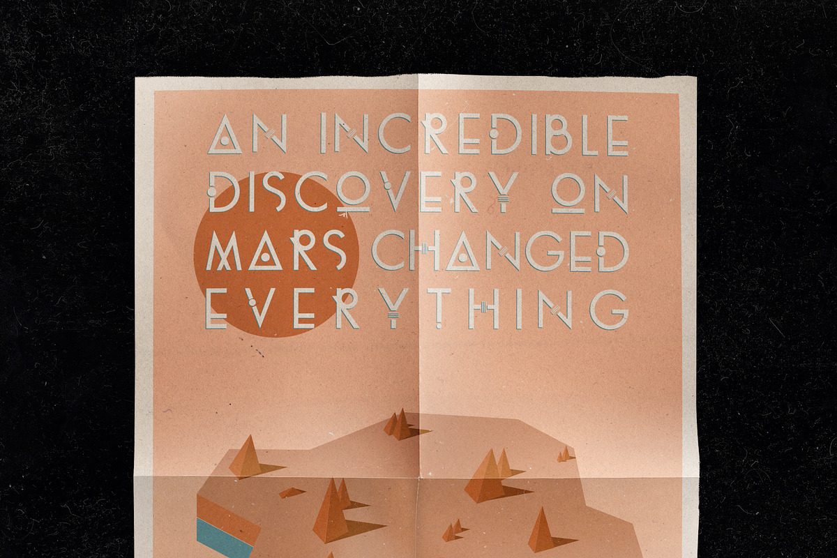 Voyager Font preview 6