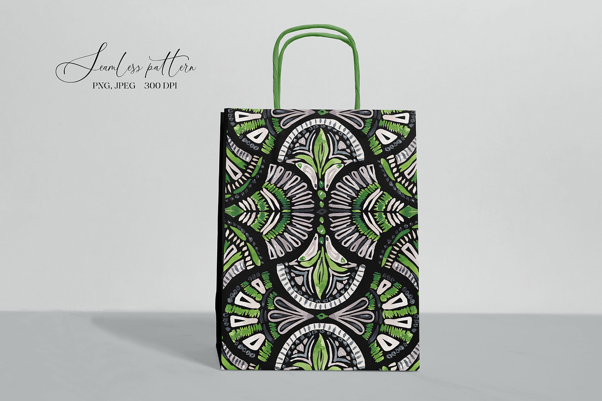 Tribal Geometrical Seamless Pattern, a Pattern Graphic by SirenaArt (Photo 9 of 10)