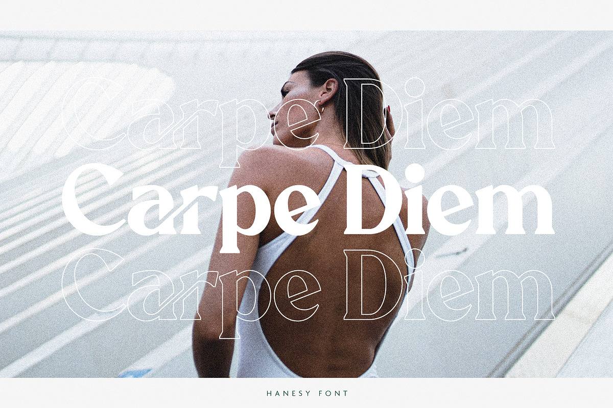 Hanesy - Modern Serif Font, a Serif Font by Ivan Rosenberg (Photo 3 of 9)