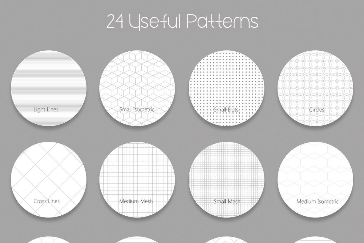 24 Patterns - Dark and Light preview 2