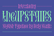 the Upstairs Font, a Script Font by RedyStudio (Thumbnail 1 of 15)