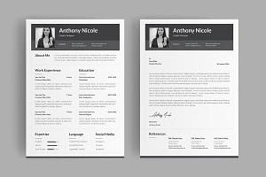Creative Resume Design Template, a Resume Template by afsar.hossain